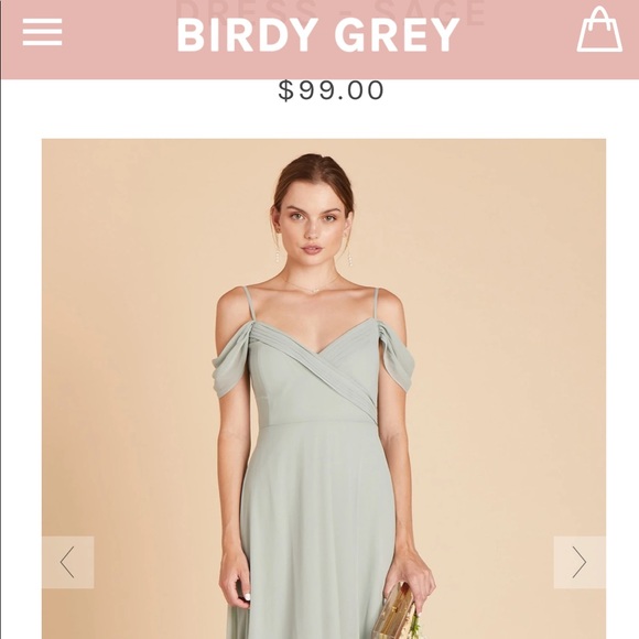 Birdy Grey Spence Convertible Bridesmaid Dress - Sage - Picture 1 of 8